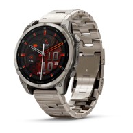 GARMIN Pametni sat Fenix 8, 1,4", AMOLED, 47 mm, Wi-Fi, GPS, titanium